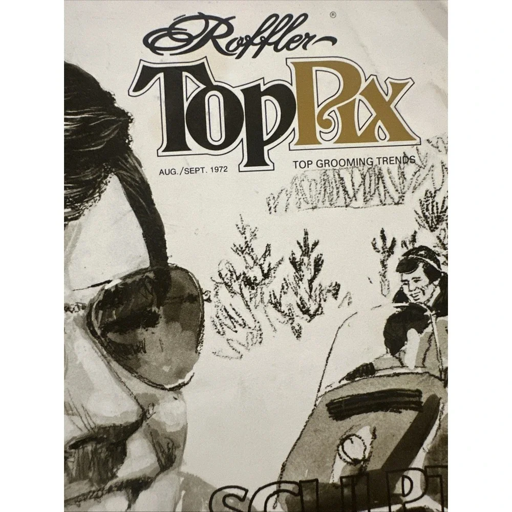PIX Magazine Fall  1972  Roffler Top PIX Magazine Vintage Hair Magazine